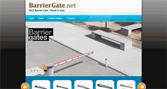 Desktop Screenshot of barriergate.net