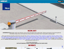 Tablet Screenshot of barriergate.net